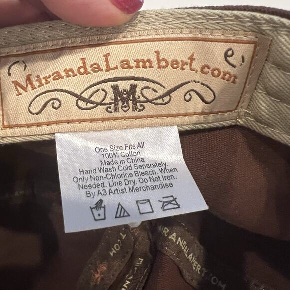 Miranda Lambert Bandwagon Tour 2018 Baseball Hat Cap Adjustable - Picture 7 of 8